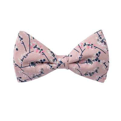 Men's Graphic Floral Wedding Bow Tie