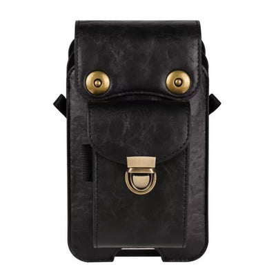 Phone Holster Crossbody Leather Belt Bag