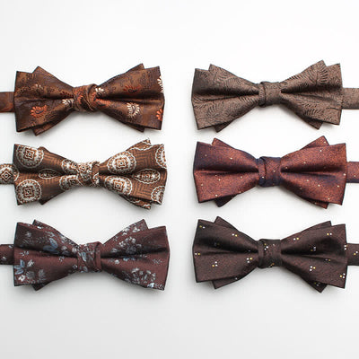 Men's Classical Formal Printed Bow Tie