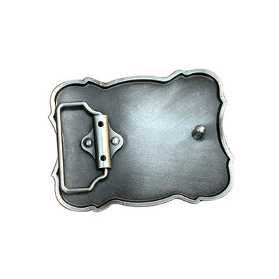 Men's DIY Wild Running Horse Buckle Leather Belt